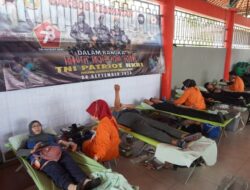 TNI Peduli Kesehatan Masyarakat, Korem Wijayakusuma Baksos Ditengah Kerumunan Warga