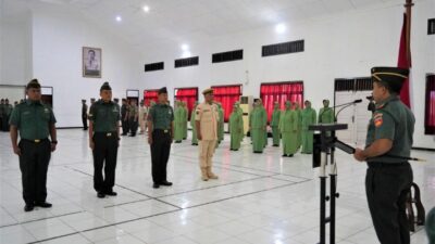 Jelang HUT Ke-78 TNI, 367 Prajurit Wijayakusuma Dapat Kenaikan Pangkat