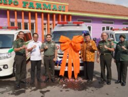 Danrem Wijayakusuma Terima Mobil Ambulance CSR BRI Purwokerto