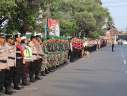 Pastikan Kenyamanan Umat Nasrani Rayakan Natal, Ratusan Personel TNI/Polri Di Siagakan