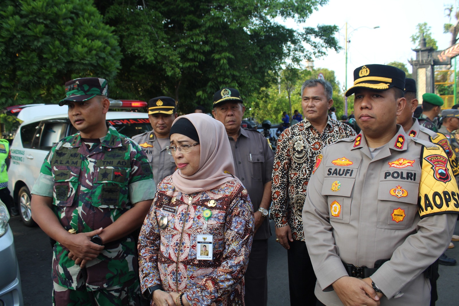 Pastikan Kenyamanan Umat Nasrani Rayakan Natal, Ratusan Personel TNI/Polri Di Siagakan