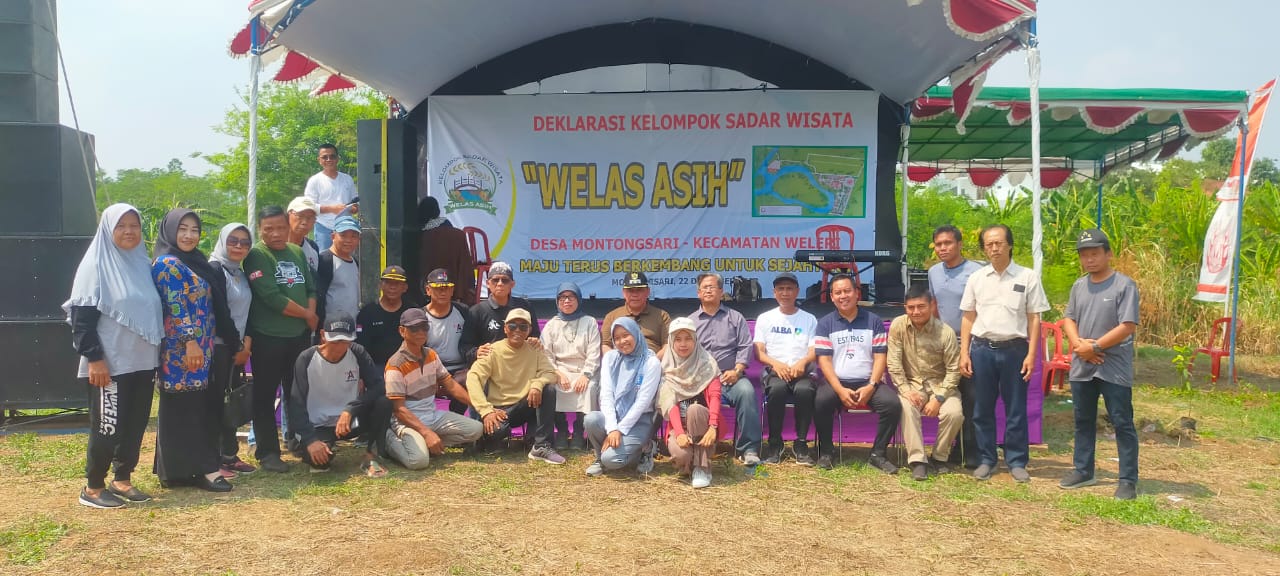 WaKil Bupati Kendal Hadiri Deklarasi Kelompok Sadar Wisata di Desa Montongsari