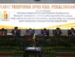 Eva Abdullah Resmi Dilantik Menjadi Anggota DPRD Kabupaten Pekalongan PAW Periode 2019 – 2024