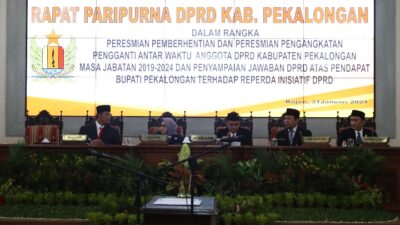 Eva Abdullah Resmi Dilantik Menjadi Anggota DPRD Kabupaten Pekalongan PAW Periode 2019 – 2024